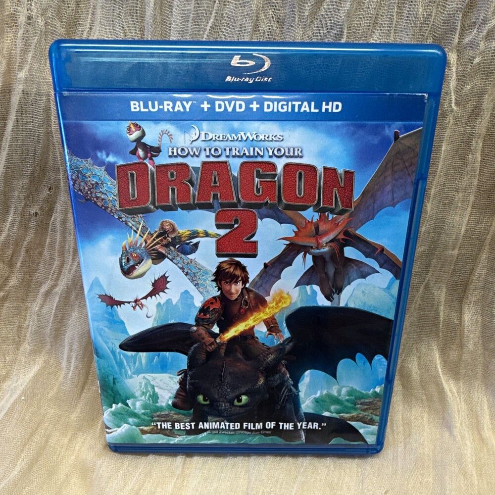 DreamWorks How to Train Your Dragon 2 Blu-ray/DVD w Digital Copy PG English